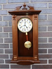 Wanduhr Regulator NOLTE  m. stdl. Westminsterschlag u. Quartzuhrwerk, neuwertig