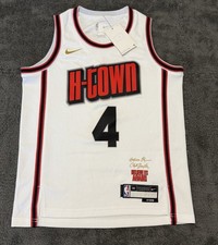Rockets Jalen Green H-Town Jersey Nike City Edition Medium New