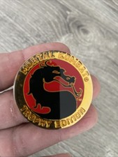Mortal Kombat Commemorative metal Slammer Pog...