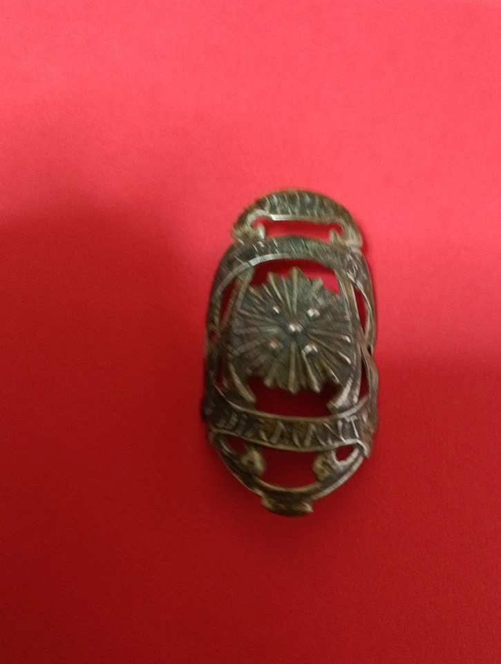 PLAQUE DE VELO ANCIENNE LA FRANCAISE DIAMANT PARIS - Photo 4/4