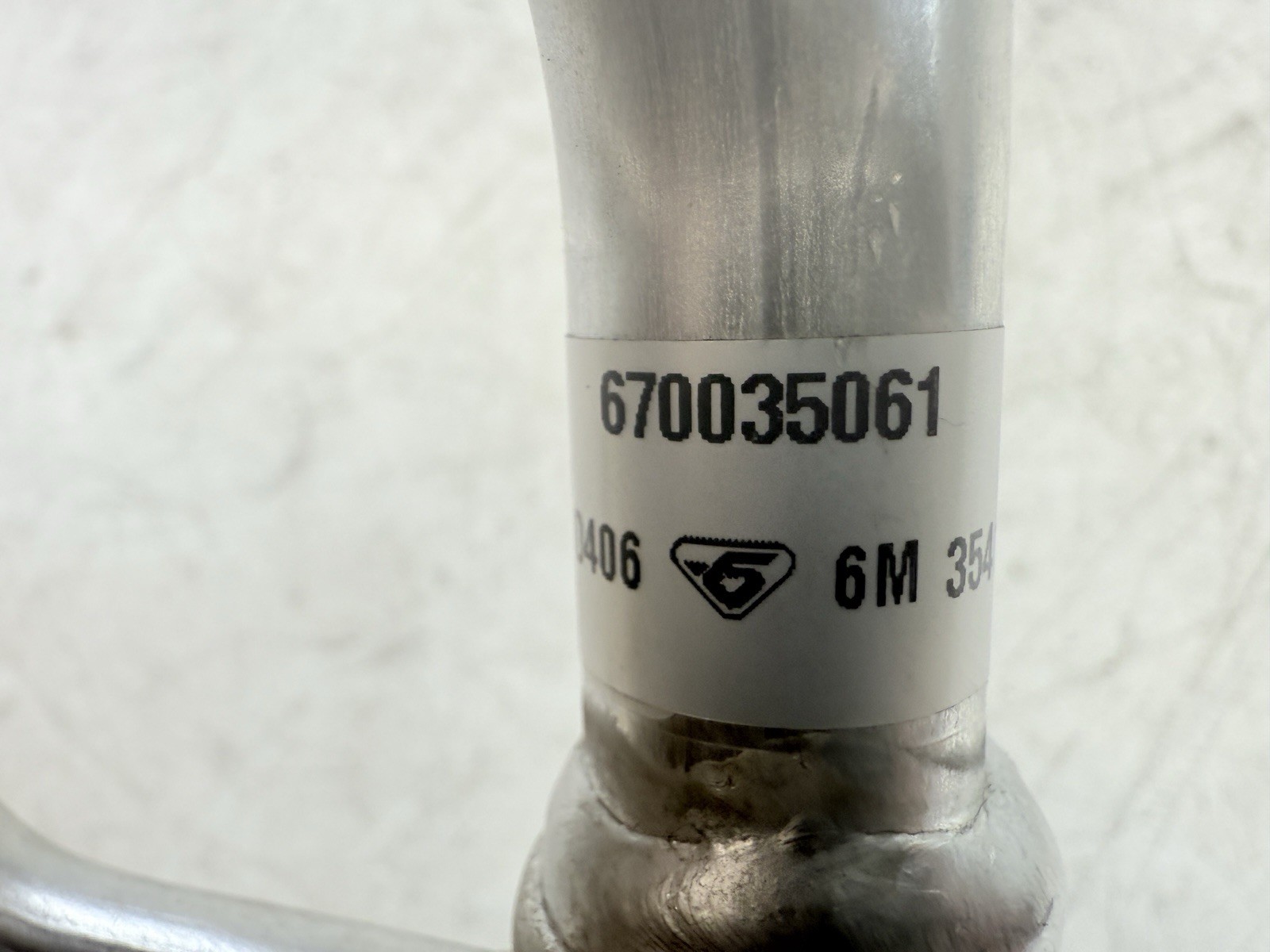 2014 - 2017 MASERATI GHIBLI AC LINE LOW PRESSURE DELIVERY FLEX OEM