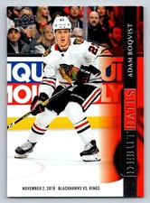 2020-21 Upper Deck Debut Dates #DD19 Adam Boqvist (ref 214897)