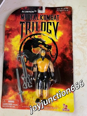 Mortal Kombat Trilogy Scorpion Rare Action Figure Collectible Model Toy Ornament