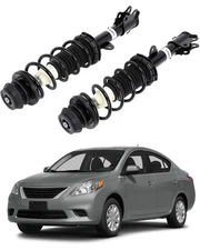 Front Complete Loaded Shock Strut Spring Assembly For Nissan Versa Note 2012-19