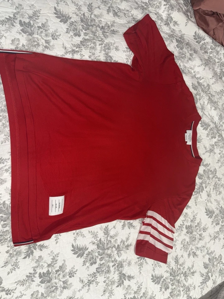 Camiseta 100% Auténtica Thom Browne 2003 Rara Talla 3 o Grande Foto 2 de 4