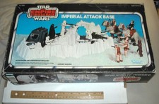 Vintage 1980 Star Wars Imperial Attack Base BOX ONLY!! Kenner ESB HTF Hoth Ice
