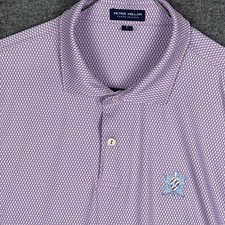 Peter Millar Cicily Polo Shirt Mens XL Performance Jersey Golf Crown Crafted