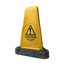Window Cleaning Safety Hazard Cone