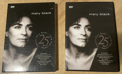 Mary Black Twenty Five Years Twenty Five Songs Music Concert Irish Dvd
