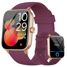Smart Watch for Women, 1.8" Touch Screen, AI Alexa, Fitness Tracker, IP68 Waterp