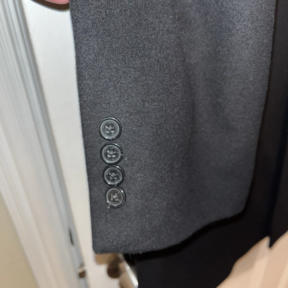 Michael Kors Men’s Wool Jacket / Black/ Size 42 L - Image 3 of 4