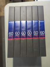 Betacam 60 SP BTC-60MLa SONY Tapes Lot