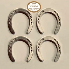 HORSING AROUND Large Traditional 1:8/Small One Sixth 1:6 Model DRAFT HORSE SHOES