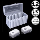 12 Pack 34 mm Slab Coin Holder w/Slot Case 4 US Double Eagle $20 Gold Dollar