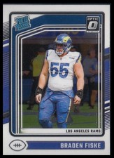 Braden Fiske 2024 Donruss Optic Rookie Card!!. rookie card picture