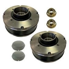 2 x Brake Drum Suitable for Ifor Williams 200x50mm 4 stud Wheel Hub 5.5" PCD