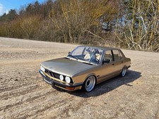 1:18 BMW 528i E28 tuning profondo con cerchi in acciaio da 15 pollici cerchi in vero alluminio