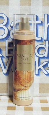 BATH & BODY WORKS Fine Fragrance Mist 8oz New - Vanilla Cafe (FF/7343)