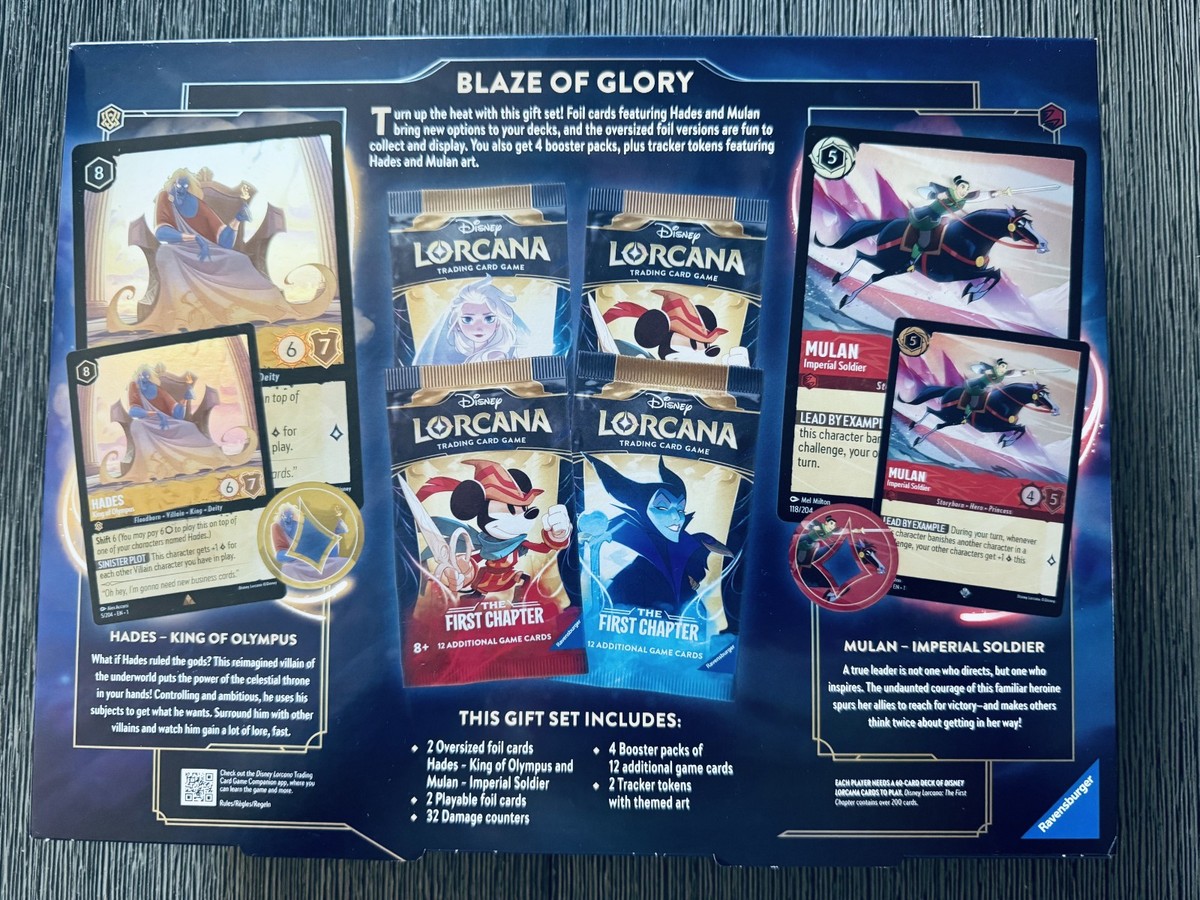 Disney ロルカナ THE FIRST CHAPTER ギフトセット Amazon.co.jp: Ravensburger ディズニー ロルカナ TCG:第一章の