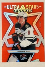 2025-26 Upper Deck Fleer Ultra Future Stars ZEEV BUIUM 01/25 Red Acetate RC MINT