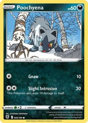 Poochyena - 095/189 - Common - Lightly Played