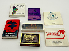Palm Springs - Palm Desert -California - Matchbooks - Lot of 7