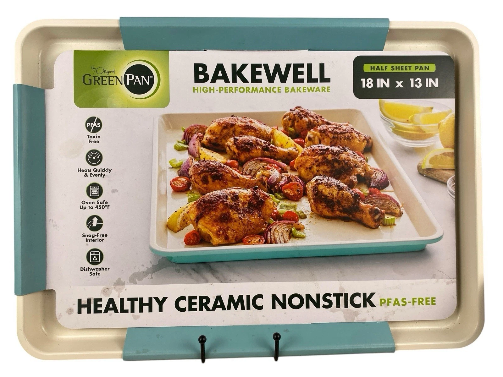 GreenPan Bakeware 13"x18" Half Baking Sheet Pan - Thumbnail 4