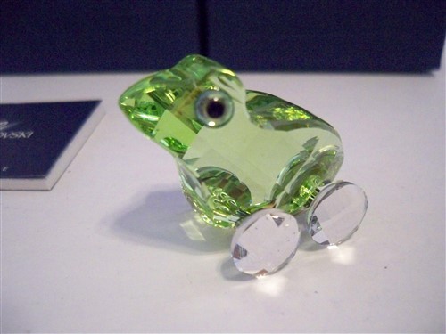 SWAROVSKI FRED THE FROG 657108 MIB COA | eBay