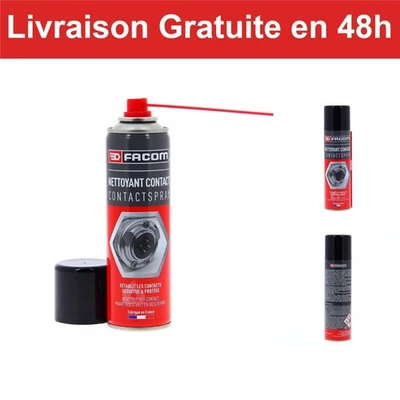Facom 006064 Nettoyant contacts aérosol 250 ml désoxydant - Photo 1/4