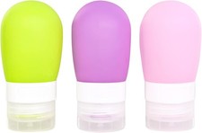 Travel Bottles for Toiletries, TSA Approved 2oz Silicone Travel Size Containers,