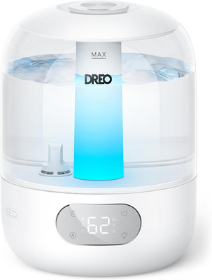 DREO Humidifiers for Bedroom, 3L Top Fill 30H & 26Db Quiet Runtime for Large Roo