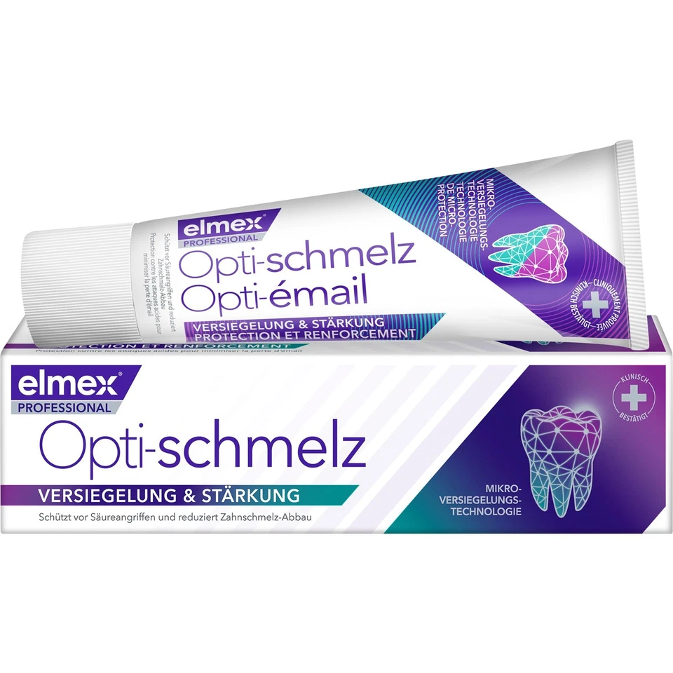 elmex OPTI-SCHMELZ PROFESSIONAL Versiegelung & Stärkung Zahnpasta 75ml