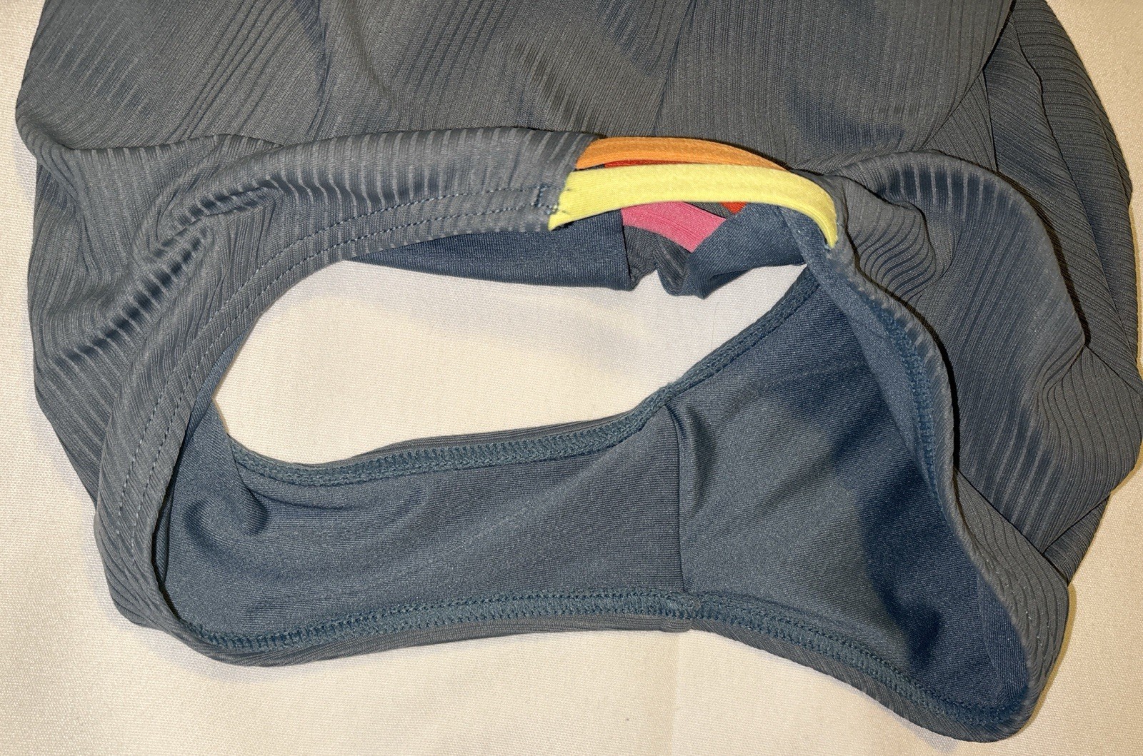 Rip Curl Surf Suit Sz S Back Zip Long Sleeve Ribbed Swimsuit NO TAG