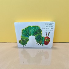 The Very Hungry Caterpillar By Eric Carle Small Board Book Hardcover,1994 