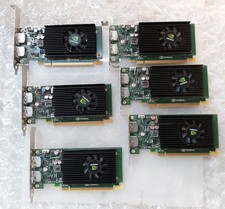 Lot of 6 HP NVIDIA NVS 310 PCIe 2-Port Graphics Card