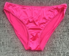 Stunning Dark Pink Coloured High Leg Fullback Knickers,  Size 12-14uk