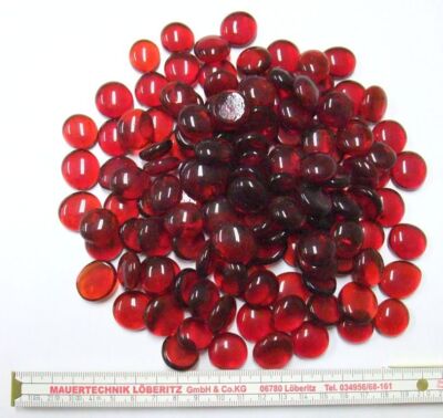 1 kg Glasnuggets Rubin Rot 17/20 mm
