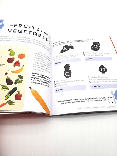 Chef Academy Usborne Books Steve Martin softcover illustrated cooking for kids - Picture 9 of 10