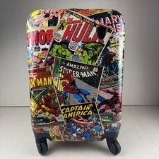 Heys Marvel Comic Covers 21 in. Carry-on Hardside 4 Wheel Luggage