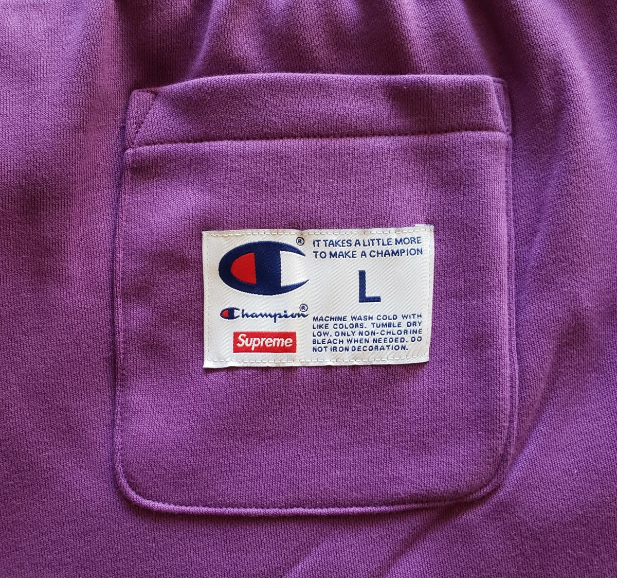 Supreme x Champion Outline Sweat Shorts Sweatshort Authentic