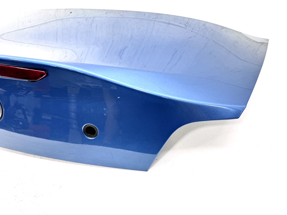 BMW E85 Z4 2003-2008 convertible maletero tapa panel montaje azul OEM Foto 3 de 4