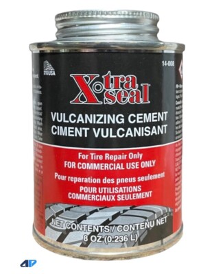 Xtra Seal 14-008 Chemical Vulcanizing Cement/Glue 8oz Tire Repair