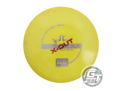 USED Dynamic Discs X-OUT Lucid AIR Breakout 148g Yellow Fairway Driver Golf Disc