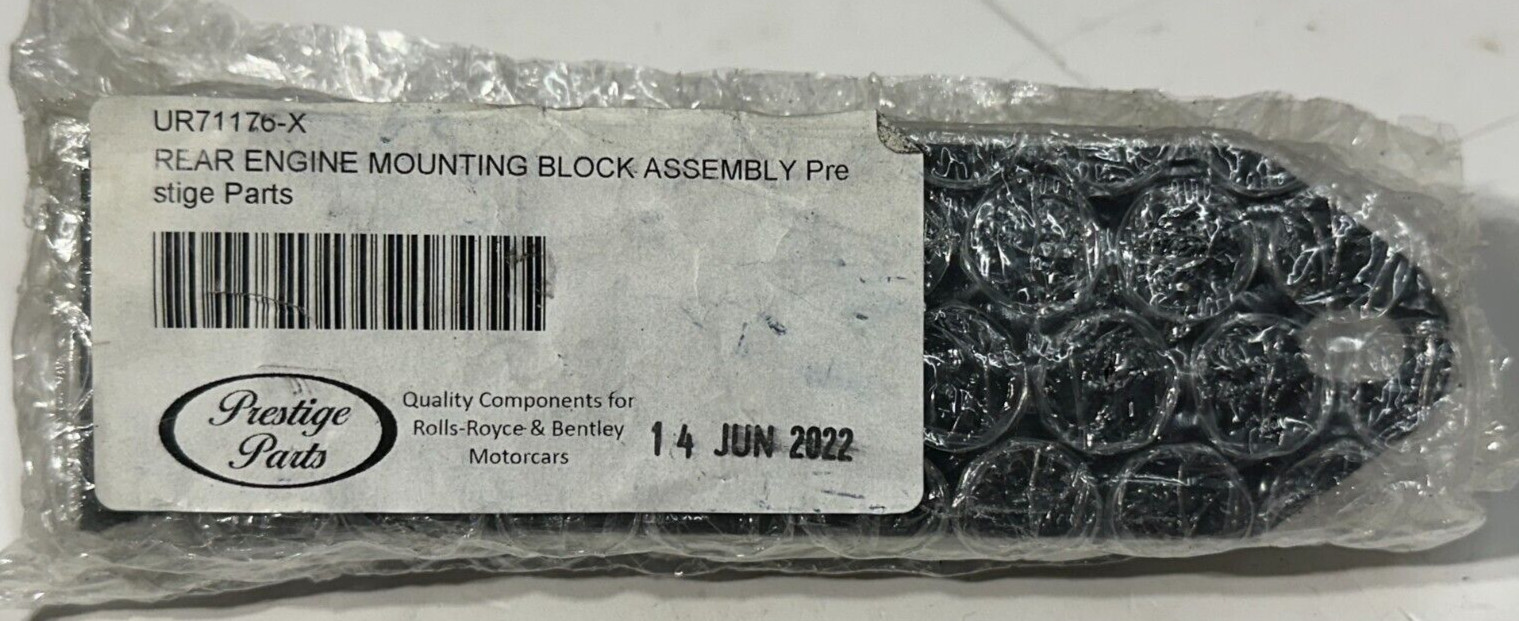 ROLLS-ROYCE 88-98 REAR ENGINE MOUNTING BLOCK UR71176-X PRESTIGE PARTS B603
