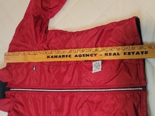 Vintage Girls Tommy Hilfiger Windbreaker Red Jacket Size XL - Picture 6 of 13