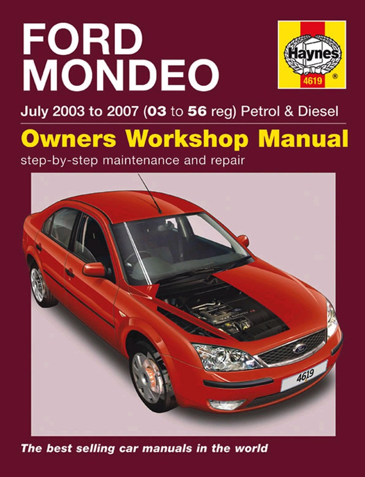 Ford Mondeo Petrol and Diesel Service and Repair Manual: 2003 to ... Stock  photo