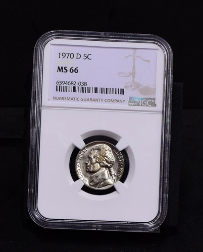 1970-D Jefferson Nickel - NGC MS66 (#48653)