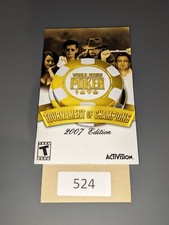 World Series Poker 2007 Tournament PS2 Sony Playstation 2  MANUAL ONLY 
