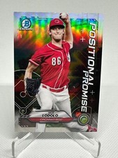 Nick Lodolo 2021 Bowman Chrome Rookie Positional Promise Refractor #POS-NL