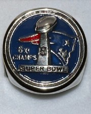 NE Patriots 6x Champ deCAPitator Ring Bottle opener.  Championship ring bartend